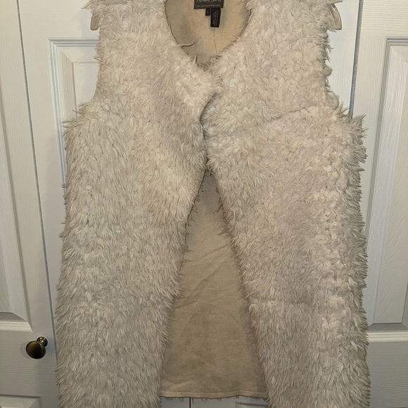 Michael Stars Cream Teddy Jacket - Picture 1 of 11